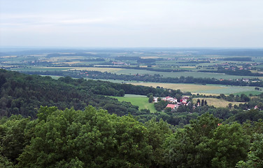 Image showing panoramic view from Waldenburg