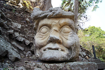 Image showing Stone head