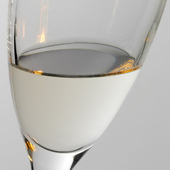 Image showing detail of a champagne glass