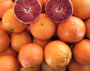 Image showing blood orange background
