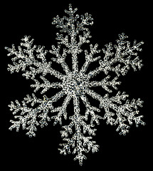 Image showing artificial snowflake