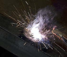 Image showing hard disk welding