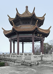 Image showing pavilion in Wuhan