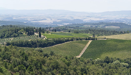 Image showing Chianti in Tuscany