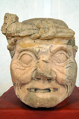 Image showing Head of old man