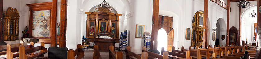 Image showing Inside church in Chaichuapa