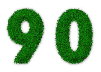 Image showing Grassy numbers