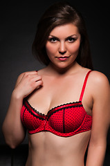 Image showing Red lingerie
