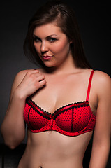 Image showing Red lingerie