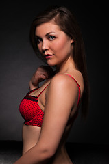 Image showing Red lingerie