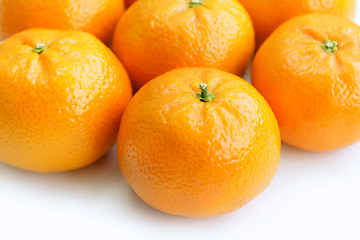 Image showing tangerine on white background