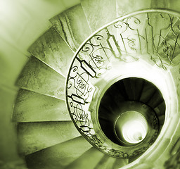 Image showing Spiral staircase

