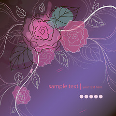 Image showing Vector abstract background