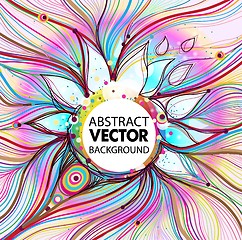 Image showing Vector abstract background