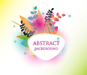 Image showing Vector abstract background