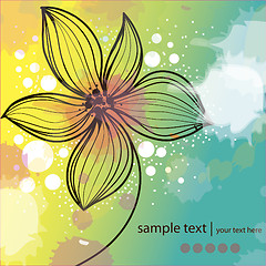 Image showing Vector abstract background