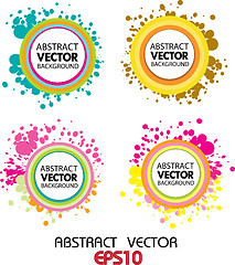 Image showing Vector abstract background