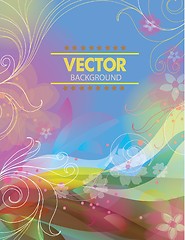 Image showing Vector abstract background