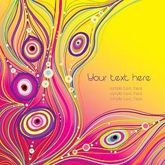 Image showing Vector abstract background