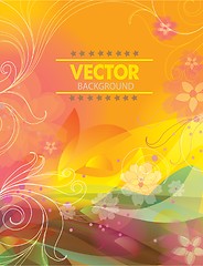 Image showing Vector abstract background