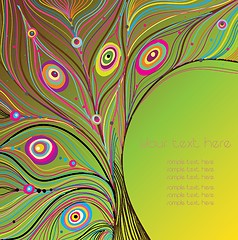 Image showing Vector abstract background