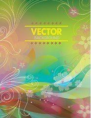 Image showing Vector abstract background