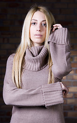 Image showing young woman model