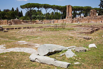 Image showing roman forum ruins