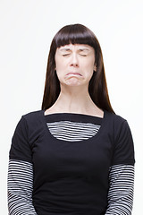 Image showing woman expressions