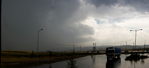 Image showing storm panorama