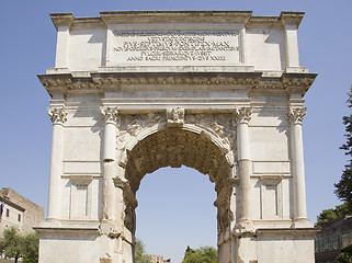 Image showing arch of titus