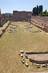 Image showing roman forum ruins