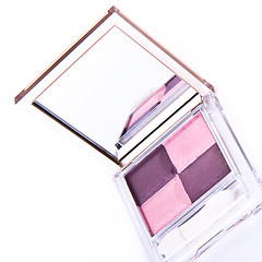 Image showing set of eyeshadows