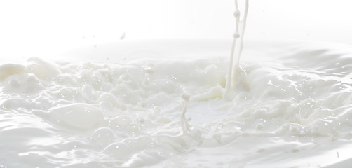 Image showing milk splash