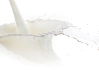 Image showing milk splash