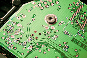 Image showing hard drive close up