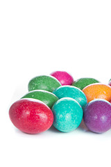 Image showing easter eggs isolated