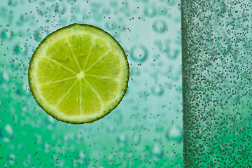 Image showing lime with bubbles