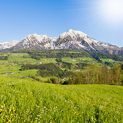 Image showing alpine landscape