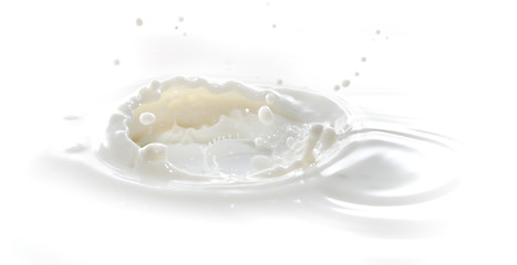 Image showing milk splash