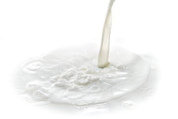 Image showing milk splash