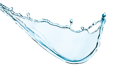 Image showing water splashing
