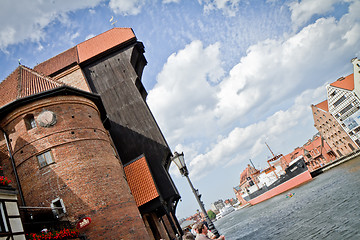 Image showing historic city of Gdansk