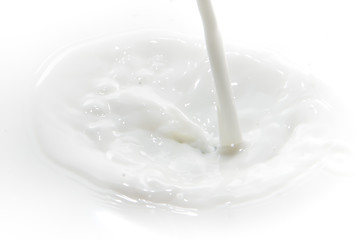 Image showing milk splash