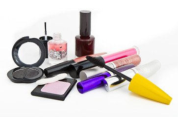 Image showing collection of make-up