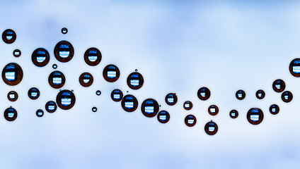 Image showing bubbles macro