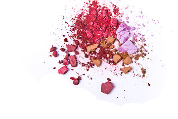 Image showing crushed eyeshadow