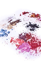 Image showing crushed eyeshadow