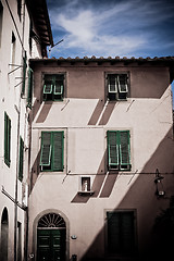 Image showing Tuscan historic architecture