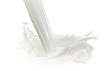 Image showing milk splash